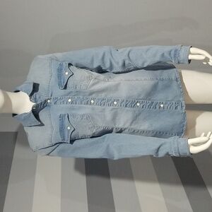 True religion denim shirt size M